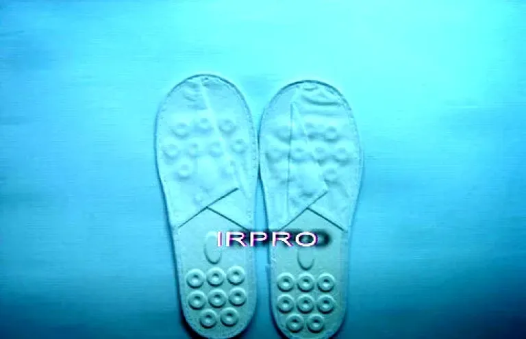 Slipper soles printed with IRPRO